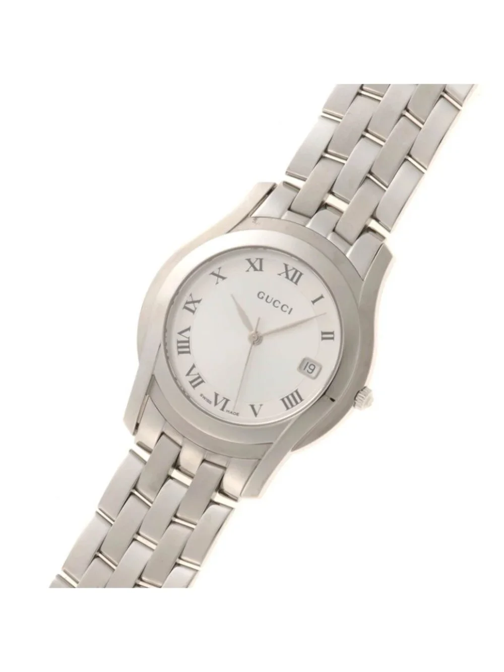 Gucci G-Class Watch Stainless Steel Silver Quartz Boys'